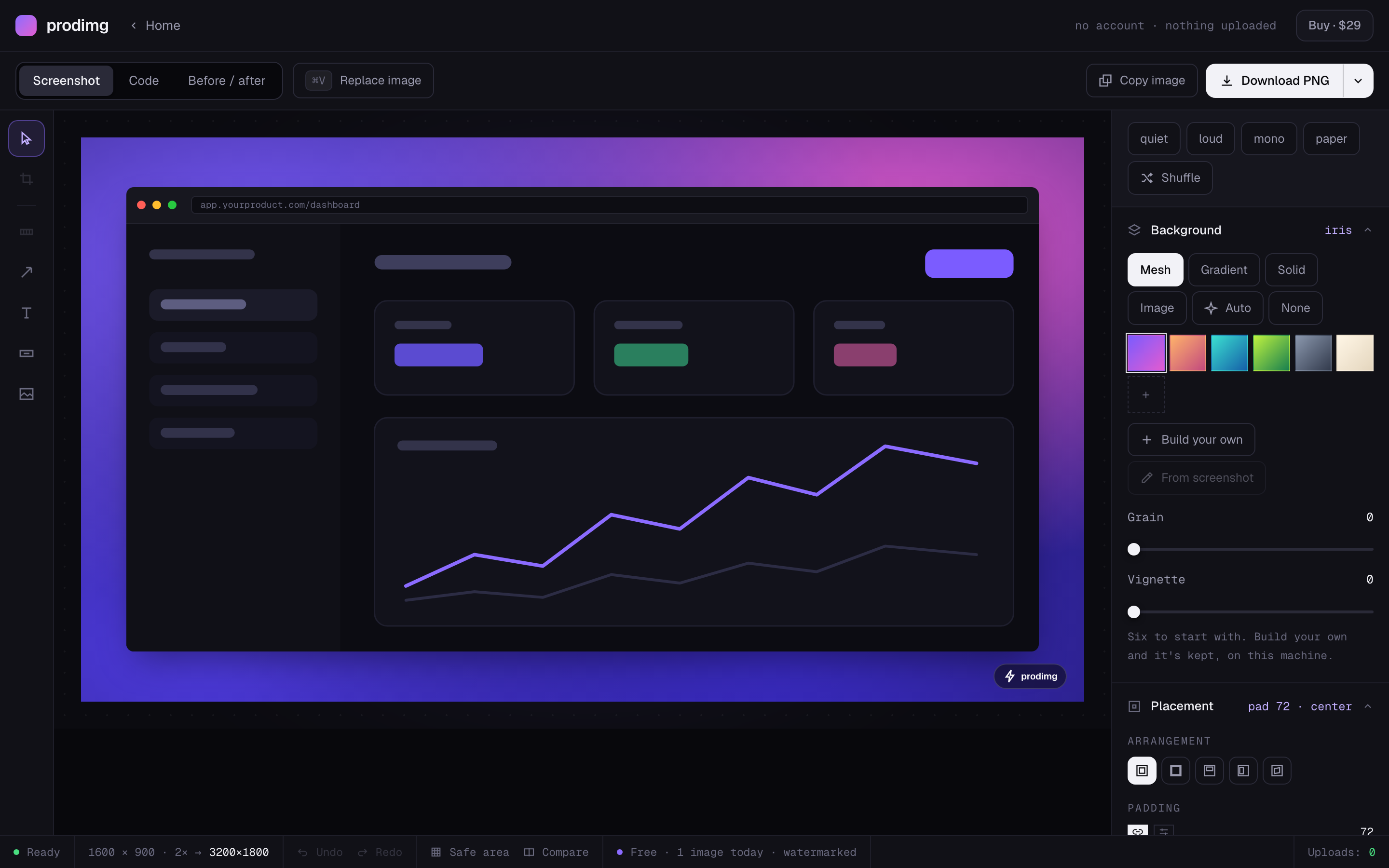 prodimg screenshot 1